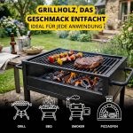 Brennholz Feuerholz Buche - Grillholz 25 Cm 300 Kg Holz Für Feuerschale Grill Pizzaofen Smoker Lagerfeuer | Räucherholz Hartholz Woodfire Dekoholz Laubholz