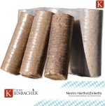 Holzbriketts Nestro 300Kg Hartholz Briketts Kamin Ofen Brikett Brennholz Heizbriketts Aus Buche &/Oder Eiche 30X10Kg=300Kg Palette Nestro Brikett Rund ( BRENNHOLZ, BRIKETTS & CO.)