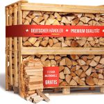 Brennholz Buche Palette 1RM 30 Cm - Kammergetrocknet, Sauber & Schädlingsfrei - Feuerholz 20% Restfeuchte Für Kamin, Grill, Ofen, Feuerschale - Buchenholz Raummeter Mit Lieferung