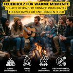 300 Kg Brennholz Feuerholz - Grillholz 25 Cm Holz Für Feuerschale Grill Pizzaofen Smoker Lagerfeuer | Räucherholz Hartholz Woodfire Dekoholz Kaminholz Laubholz