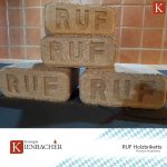 2000Kg Palette RUF Hartholzbriketts Brenn Kamin Ofen Grill Smoker Heizen Holz Gluthalter Brennholz Premium Öko Holzbriketts | 2 Paletten |