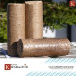 Holzbriketts Nestro 300Kg Hartholz Briketts Kamin Ofen Brikett Brennholz Heizbriketts Aus Buche &/Oder Eiche 30X10Kg=300Kg Palette Nestro Brikett Rund ( BRENNHOLZ, BRIKETTS & CO.)