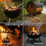 Brennholz Kaminholz Hartholz - 2RM Box 25 Cm Holz Für Kamin Ofen Pizzaofen Grill Smoker Kaminofen Holzofen | 2 Raummeter Feuerholz Buchenholz Auf Palette | Firewood Woodfire