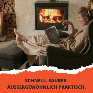 Brennholz Birke Mit Weniger Als 18% Feuchtigkeit Palette - Perfekt Für Ofen, Feuerschale, Kamin, Kaminofen - Premium Qualität Sauberes Und Trockenes Kaminholz/Feuerholz