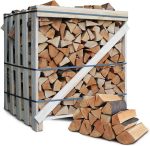 Brennholz Buche - Scheitänge 25Cm / 33 Cm - 1,6 SRM/ 1RM - 1 Palette - Für Kamin, Ofen, Grill, Smoker (Scheitlänge 33 Cm)