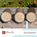 Holzbriketts Nestro 300Kg Hartholz Briketts Kamin Ofen Brikett Brennholz Heizbriketts Aus Buche &/Oder Eiche 30X10Kg=300Kg Palette Nestro Brikett Rund ( BRENNHOLZ, BRIKETTS & CO.)
