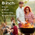 Brennholz Aus Ofengetrocknetem Eichenholz, Rindenfrei, Hartholzscheite Für Pizzaöfen, Feuerstellen, Kamine, Saubere Heiße Brennlichter, Schnell, 20,3 Cm, 6,8 Kg