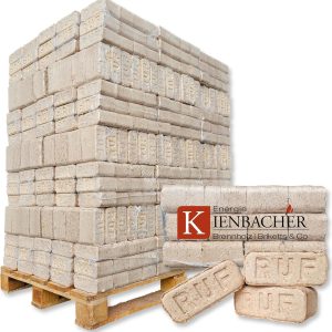 960 Kg Palette RUF Hartholz Brikett Sonderangebot Briketts Aus Buche Und/Oder Eiche Kamin Ofen Holz Gluthalter Brennholz Ofenbriketts Kaminbriketts Premium Öko Holzbriketts |
