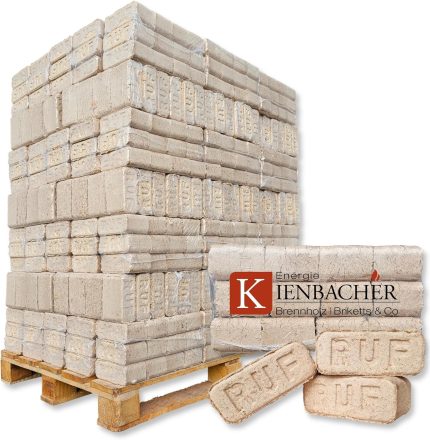 960 Kg Palette RUF Hartholz Brikett Sonderangebot Briketts Aus Buche Und/Oder Eiche Kamin Ofen Holz Gluthalter Brennholz Ofenbriketts Kaminbriketts Premium Öko Holzbriketts |