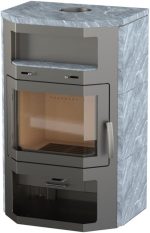 Kaminofen Bali Max Naturstein Grau 8,5 Kw Kaminofen