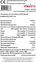 Küchenofen Mit Backofen Und Kochplatte, Modell 1P50R, 14 Kw, Schwarz/Graphit, Holz, Gusseisen, Heizofen, Ofen, Bis Zu 79 M²