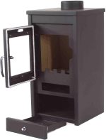 Kaminofen 7Kw Holzofen Kachelofen Werkstattofen Heizofen Ofen Kamin a 56310 AWZ