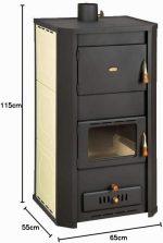 WD W29 Holzofen, Heißwasserbereiter, 29 + 8 Kw