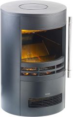 Carlo Milano Elektrokamin: Design-Elektro-Kaminofen Mit 3D-Flammeneffekt, 2 Heizstufen, 2.000 W (Elektroofen, Elektrischer Kamin, LED)