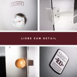 KAISER COMPANY '100' Hochwertiger Elektrischer Räucherofen/Räucherschrank Aus Edelstahl I Tragbarer Smoker 110 Cm I Passen Bis Zu 15Kg Fleisch I 2000W I Mit Zubehör I NICHTROSTEND