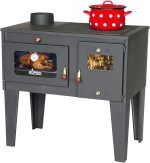 Kaminofen Mit Backfach Und Herdplatte Alegra 93933 6 Kw Kamin Mehrfachbelegung Holzofen Ofen Holz Holzherd Küchenhexe Kochplatte Küchenofen