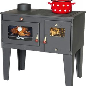 Kaminofen Mit Backfach Und Herdplatte Alegra 93933 6 Kw Kamin Mehrfachbelegung Holzofen Ofen Holz Holzherd Küchenhexe Kochplatte Küchenofen