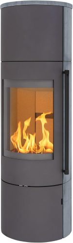 H&M Germany Kaminofen EVO 2.1 XL Naturstein Titan Ofen Heizofen Holzofen Kamin 7Kw