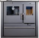 EEK A+ Verso CS plus Küchenofen Kaminofen Holzherd 7.7 Kw - Schwarze Links