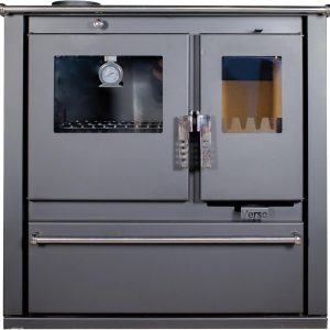 EEK A+ Verso CS plus Küchenofen Kaminofen Holzherd 7.7 Kw - Schwarze Links