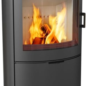 Kratki Kaminofen Aus Stahl AB Ø 150 10 Kw Türfeder