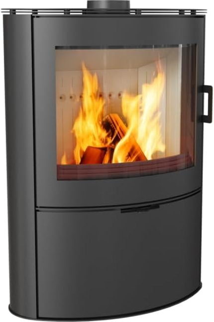 Kratki Kaminofen Aus Stahl AB Ø 150 10 Kw Türfeder