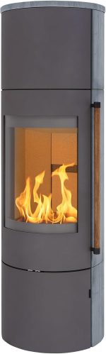 H&M Germany Kaminofen EVO 2.1 XL Naturstein Titan Ofen Heizofen Holzofen Kamin 7Kw