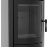 KRATKI KOZA TITAN Kaminofen Holzofen Kamineinsatz 11Kw Ø150 – Stahlofen Heizeinsatz Holz Freistehend - Bimschv 2, Ökodesign, EEK a - Effiziente Wärmespeicherung Und Saubere Verbrennung
