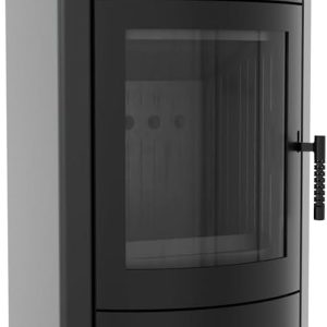 KRATKI KOZA TITAN Kaminofen Holzofen Kamineinsatz 11Kw Ø150 – Stahlofen Heizeinsatz Holz Freistehend - Bimschv 2, Ökodesign, EEK a - Effiziente Wärmespeicherung Und Saubere Verbrennung