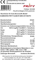 Holzofen Mini SP 5,2 Kw