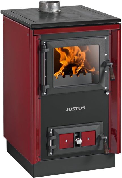 1862 21 Rustico-50 2.0 Küchenofen Bordeaux/A