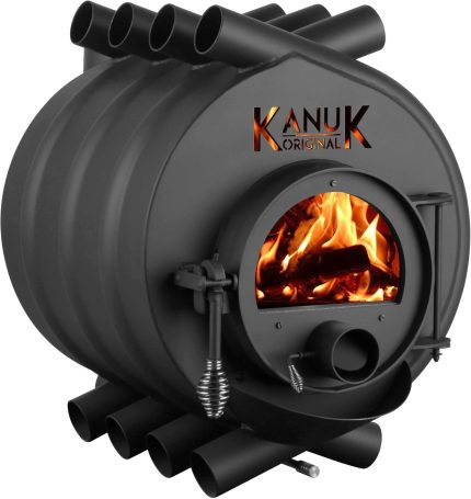 Warmluftofen Kanuk® Original 10 Kw - Werkstattofen - Schwedenofen - Zulassung Für Deutschland, Österreich Und Schweiz - Bimschv (Ohne Seitenverkleidung, Ohne Untergestell)