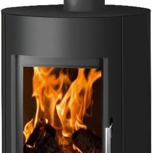 Austin Kaminofen 7 Kw Für Scheitholz Und Kohlebriketts Stahl-Schwarz