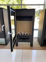 Verso Ina L: Leistungsstarker 7.5Kw Holzofen, Kaminofen Für Effizientes Heizen, Robust Und Stilvoll