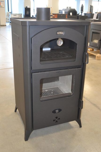 Holzofen Mit Backofen, Kochherd, 14 Kw Heizleistung