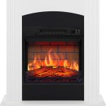 Collins AF18B Freistehender Elektrokamin – Panorama-Glasfront, Energieeffizienter Led-Flammeneffekt Und Heizfunktion Mit 1,8 Kw Sowie Thermostat