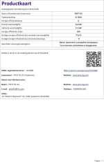 Kaminofen, Holzofen Wasserführend Prity S1 W10, Leistung 13Kw