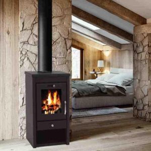 Kaminofen 7Kw Holzofen Kachelofen Werkstattofen Heizofen Ofen Kamin a 56310 AWZ