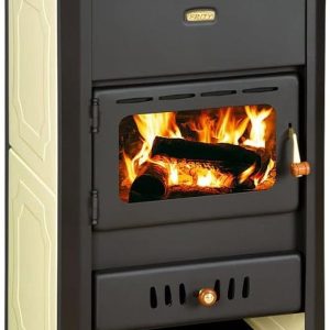 Kaminofen, Holzofen Wasserführend Prity S1 W10, Leistung 13Kw