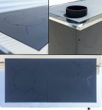 EEK a Kaminofen Mit Backfach Und Herdplatte ABC Concept 2 Air Rechts Mehrfachbelegung Holzofen 11,6 Kw Kamin Ofen Holz Werkstattofen Schwedenofen Hüttenofen Heizofen Holzofen