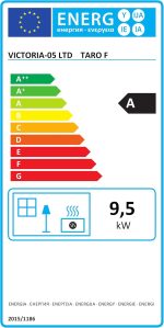 Kaminofen Mit Backfach+Herdplatte Victoria Taro F Schwarz – 9,51 Kw