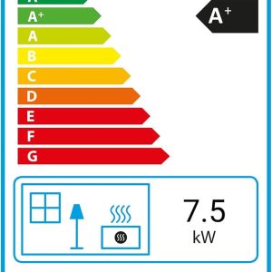 Verso Ina L: Leistungsstarker 7.5Kw Holzofen, Kaminofen Für Effizientes Heizen, Robust Und Stilvoll