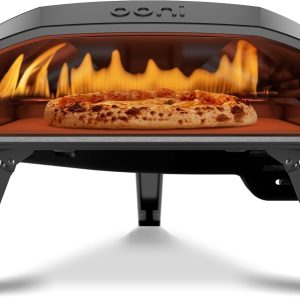Ooni Koda 16 Gas Pizzaofen – 50 Mbar Outdoor Pizzaofen Gas – Gartenofen Für Grillen, Kochen Und Backen – Gartenofen Für Pizzas – Pizza Oven – Backt Pizzen in Nur 60 Sekunden - (DE|AT- 50 Mbar)