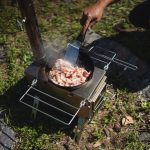 Nomad Medium Zeltofen | Kleiner Tragbarer Holzofen Für Zelte, Unterkünfte Und Camping | 800 Cubic Inch Firebox | Präzisions-Edelstahlkonstruktion | Enthält Schornsteinpfeife