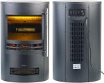 Carlo Milano Elektrokamin: Design-Elektro-Kaminofen Mit 3D-Flammeneffekt, 2 Heizstufen, 2.000 W (Elektroofen, Elektrischer Kamin, LED)