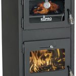EEK A+ Kaminofen Mit Backfach Und Herdplatte Ever 2 Holzofen 7,85 Kw Kamin Ofen Holz Werkstattofen Hüttenofen Heizofen