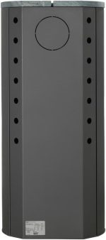 Kaminofen München, Naturstein, 7 Kw, Dauerbrand, Automatik Grau
