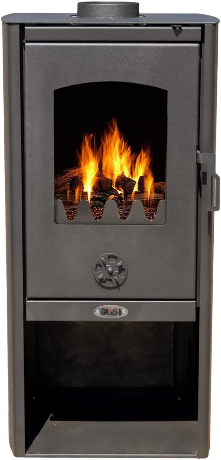 Kaminofen Dauerbrand Holz Ofen Holzofen 6,4 Kw Kamin Polar Dauerbrandofen