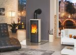 Kaminofen Hark 130 Ecoplus 6 Kw - Naturstein - Korpus: Graphit