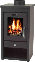 Kaminofen 7Kw Holzofen Kachelofen Werkstattofen Heizofen Ofen Kamin a 56310 AWZ